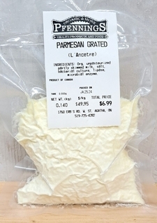 Cheese - Parmesan Grated